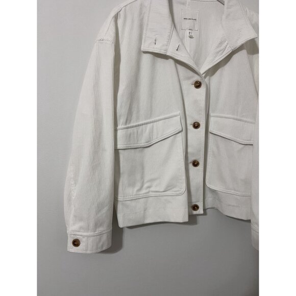 Avec Les Filles Cream Blazer Jacket - Picture 6 of 8